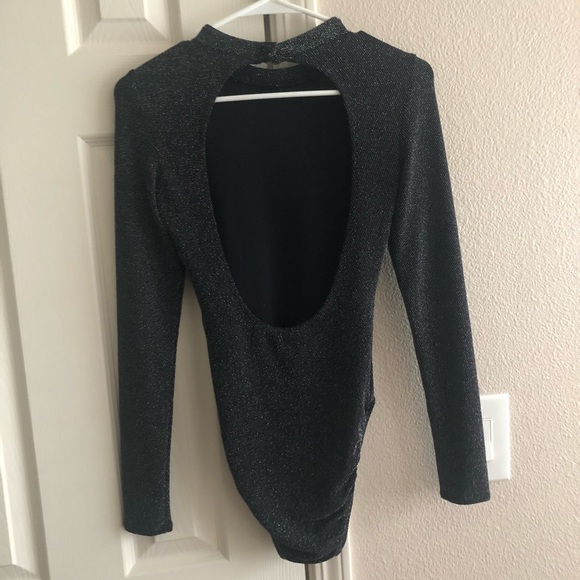 Black one piece body suit - Picture 4 of 5